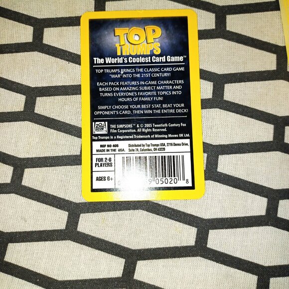 The Simpsons Top Trumps Card Game Classic Collection Volume One - Picture 4 of 5